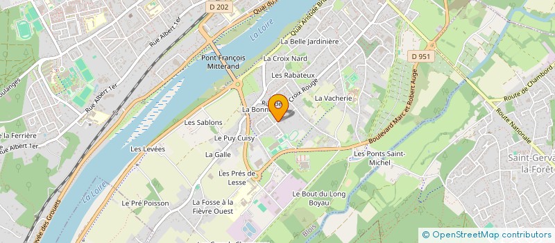 localisation de l'entreprise VALIENTE*JACQUES/ INDIVISION à BLOIS