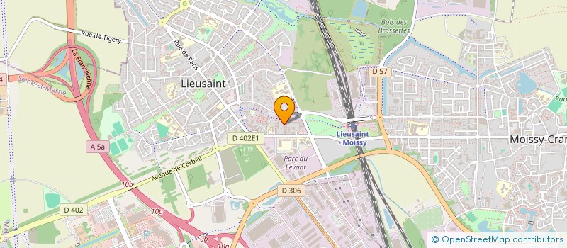 localisation de l'entreprise VALIER  EPINAY-SOUS-SENART