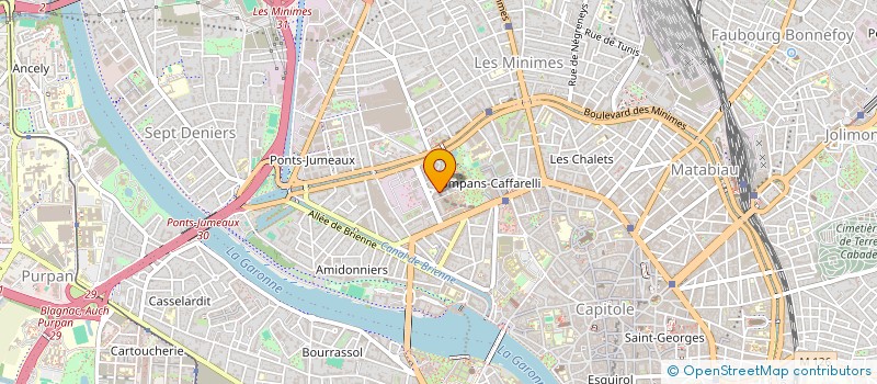 localisation de l'entreprise VALIER HOLDING  TOULOUSE