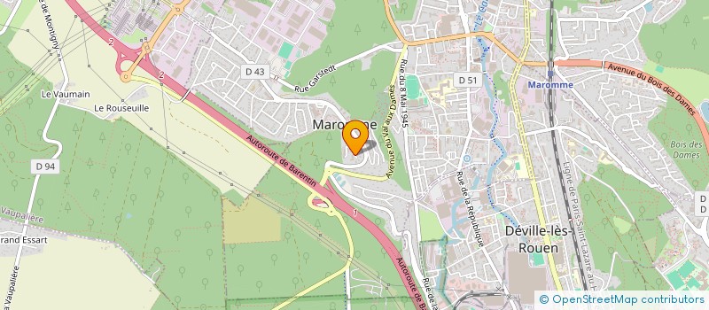 localisation de l'entreprise VALIFANE  MAROMME