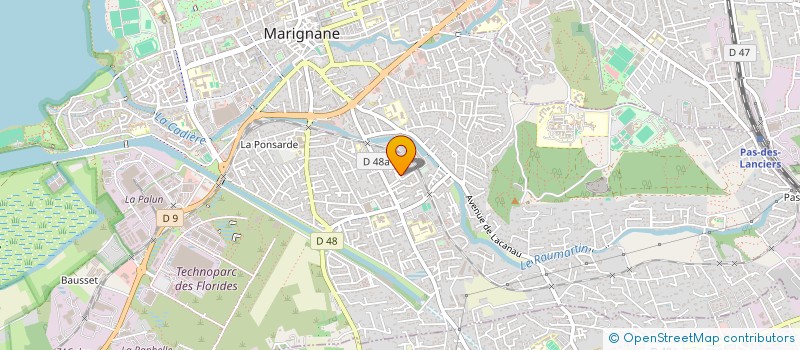 localisation de l'entreprise VALIHA à MARIGNANE
