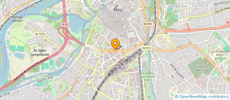 localisation de l'entreprise VALIM  METZ