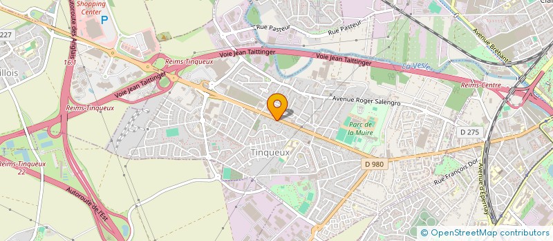 localisation de l'entreprise VALIM  TINQUEUX