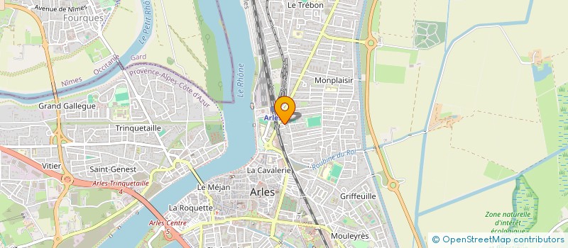 localisation de l'entreprise VALIMAX à ARLES