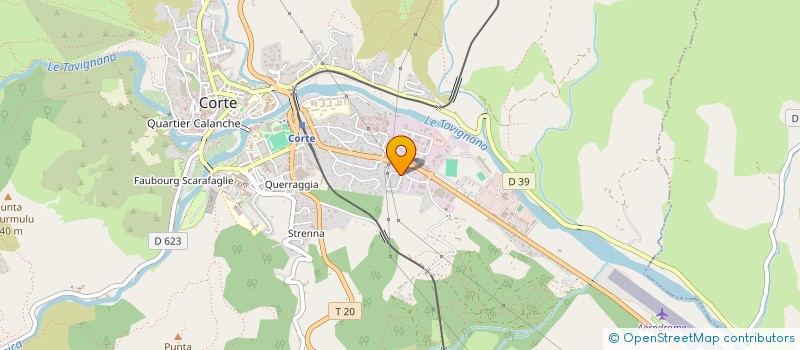 localisation de l'entreprise VALIME à CORTE