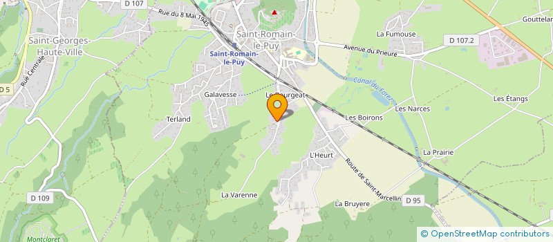 localisation de l'entreprise VALIMMO  SAINT-ROMAIN-LE-PUY