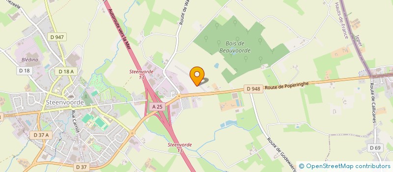 localisation de l'entreprise VALIMMO FRANCE  STEENVOORDE