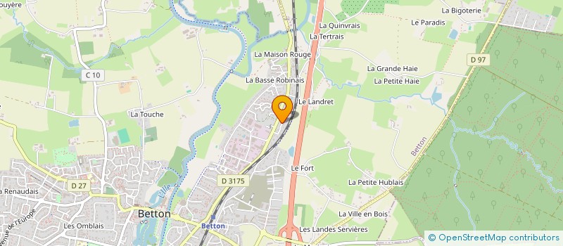 localisation de l'entreprise VALIMMOBILIER  BETTON