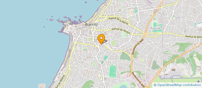 localisation de l'entreprise VALIMO à BIARRITZ