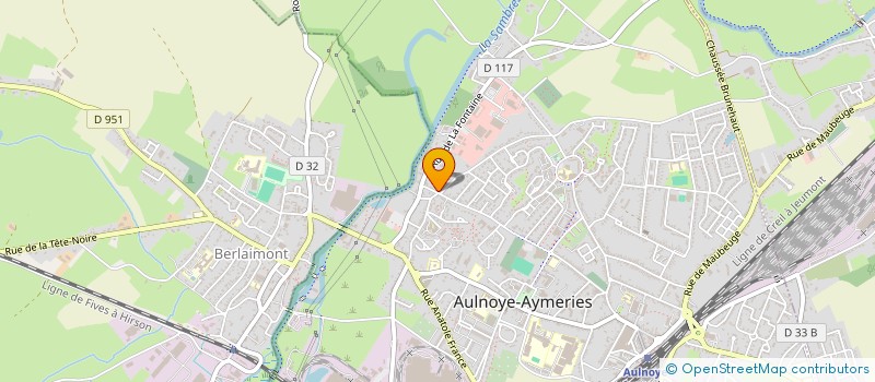 localisation de l'entreprise VALIMO  AULNOYE-AYMERIES