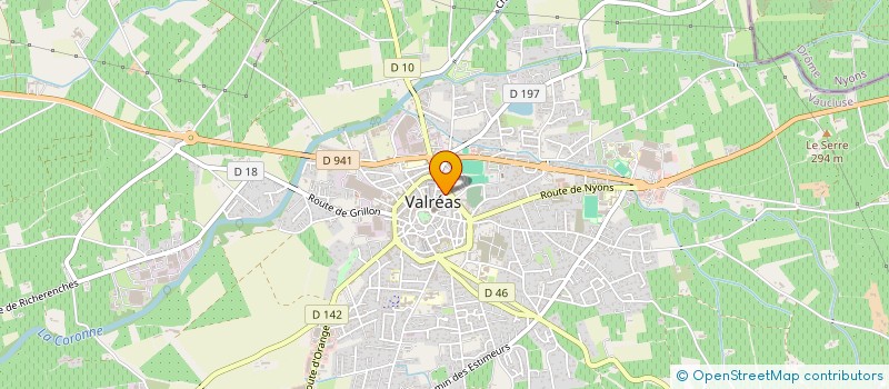 localisation de l'entreprise VALIMO à VALREAS