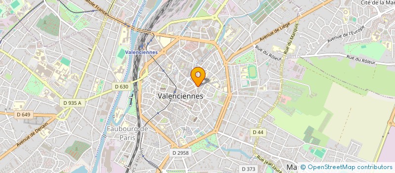 localisation de l'entreprise VALIMOCOM  VALENCIENNES