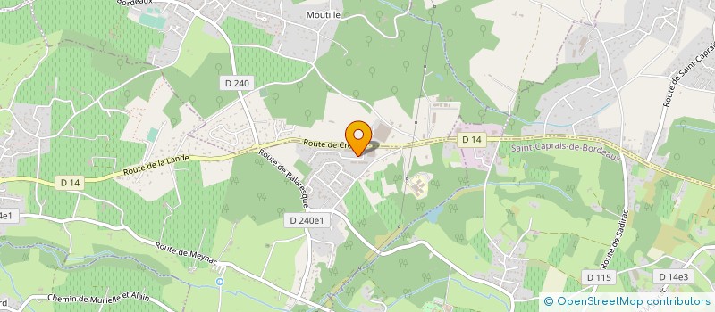 localisation de l'entreprise VALIMPORT SARL à CAMBLANES-ET-MEYNAC