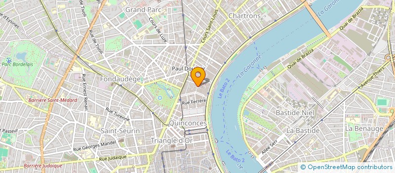 localisation de l'entreprise VALINE  BORDEAUX