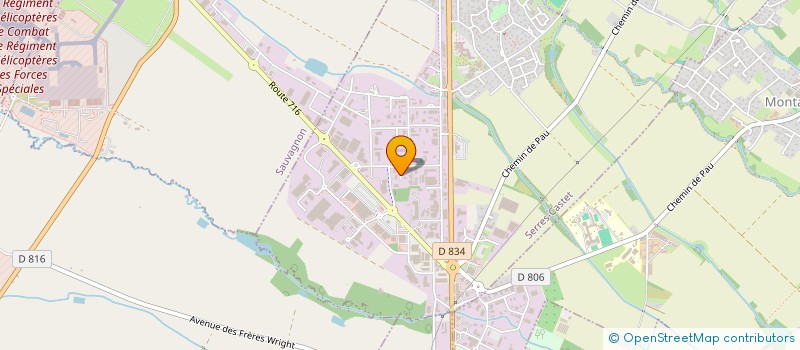 localisation de l'entreprise VALINE IMMOBILIER à SERRES-CASTET