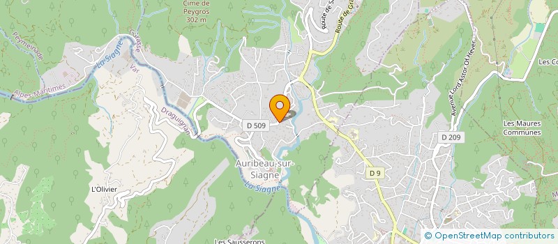 localisation de l'entreprise VALINGA  AURIBEAU-SUR-SIAGNE