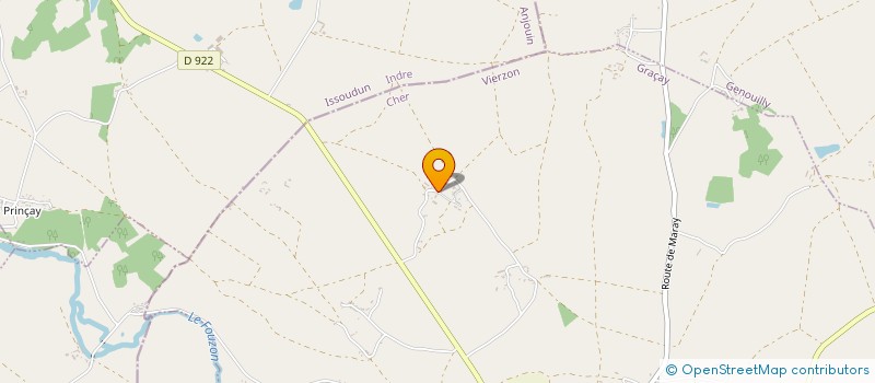 localisation de l'entreprise VALINNE  GRACAY