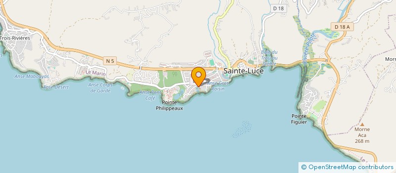 localisation de l'entreprise VALINVEST  SAINTE-LUCE