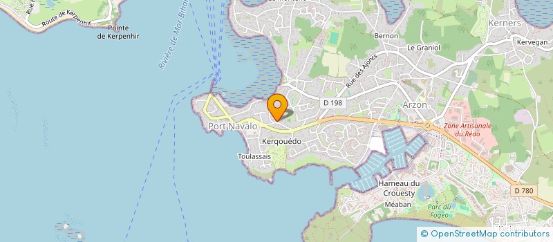 localisation de l'entreprise VALINVEST  ARZON