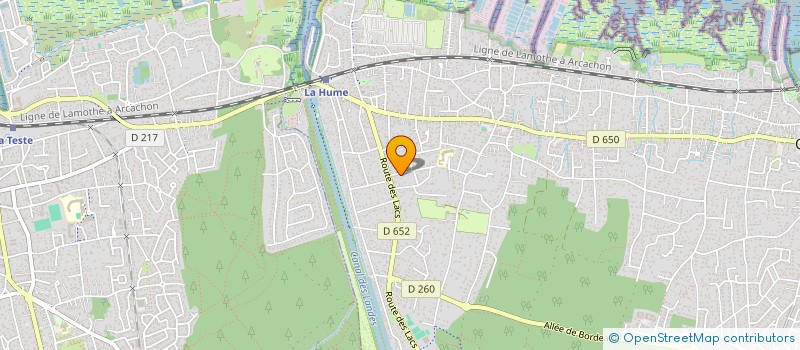 localisation de l'entreprise VALINVEST  GUJAN-MESTRAS