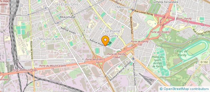 localisation de l'entreprise VALIPAC  VENISSIEUX