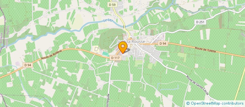 localisation de l'entreprise VALIRJAC  SUZE-LA-ROUSSE