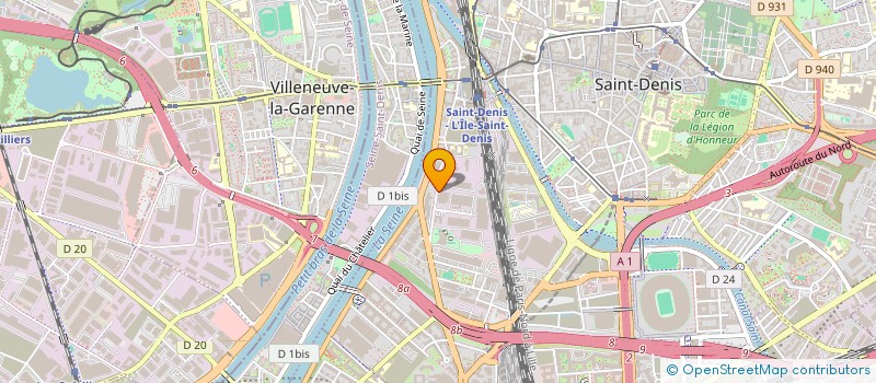 localisation de l'entreprise VALISA TAXIS  SAINT-DENIS