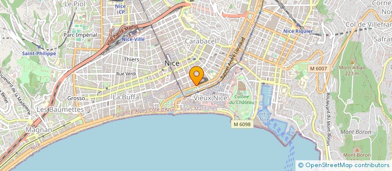 localisation de l'entreprise VALISCALCO à NICE