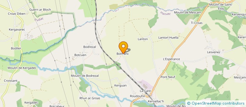 localisation de l'entreprise VALISEO à HANVEC