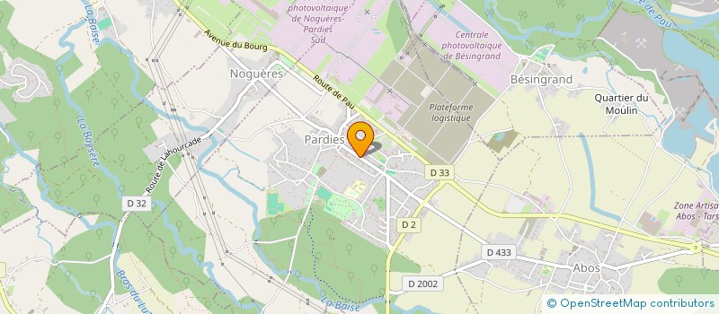 localisation de l'entreprise VALITIN  PARDIES