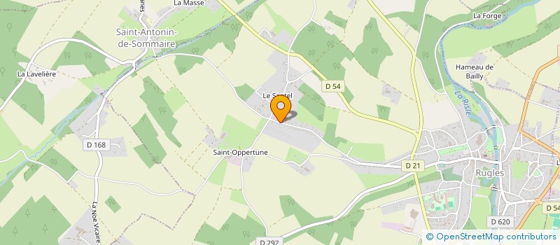 localisation de l'entreprise VALIXEL  RUGLES