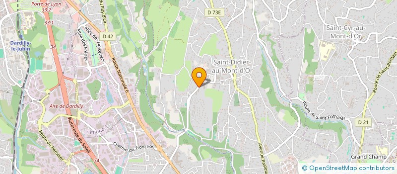 localisation de l'entreprise VALJAMES  SAINT-DIDIER-AU-MONT-D'OR