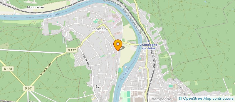 localisation de l'entreprise VALJAN  THOMERY