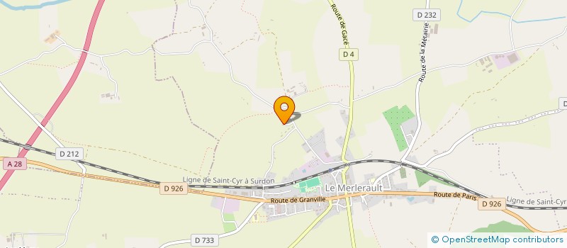 localisation de l'entreprise VALJAPAS à LE MERLERAULT