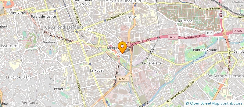 localisation de l'entreprise VALJEAN à MARSEILLE