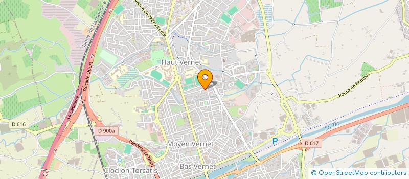 localisation de l'entreprise VALJEAN à PERPIGNAN