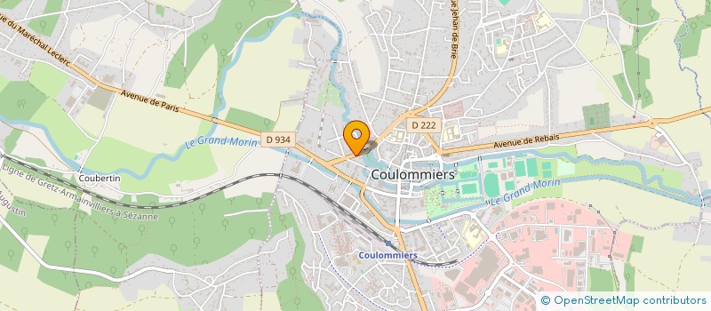 localisation de l'entreprise VALJEFLO à COULOMMIERS