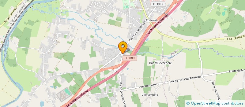 localisation de l'entreprise VALJIM  NEUVIC