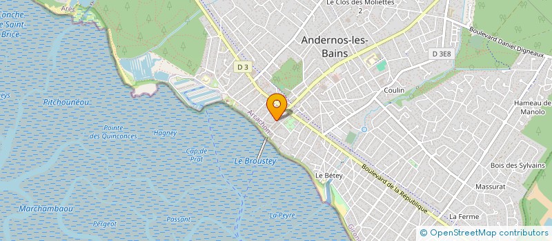 localisation de l'entreprise VALJO  ANDERNOS-LES-BAINS