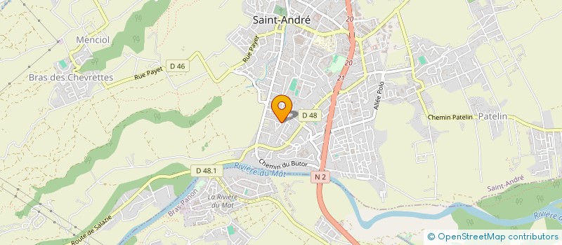 localisation de l'entreprise VALJO à SAINT-ANDRE