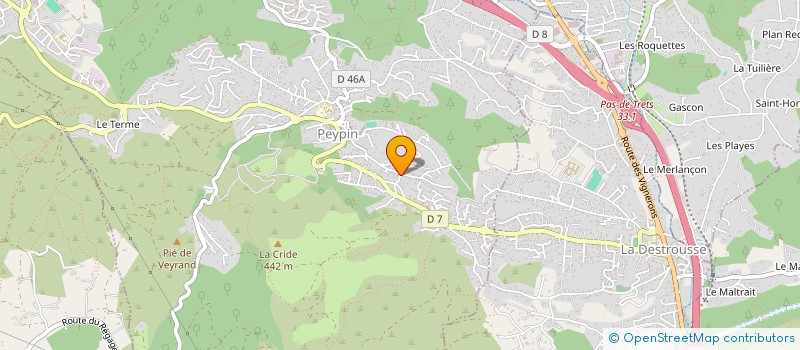 localisation de l'entreprise VALJO  PEYPIN