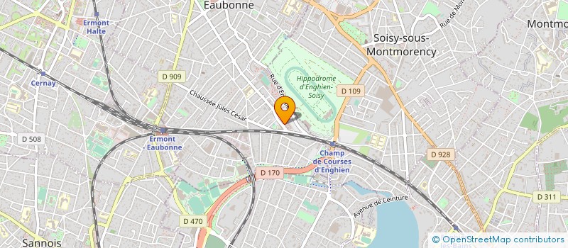 localisation de l'entreprise VALKEN ' S ASSOCIES CONSULTING à EAUBONNE
