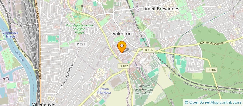 localisation de l'entreprise VALKINESI à VALENTON