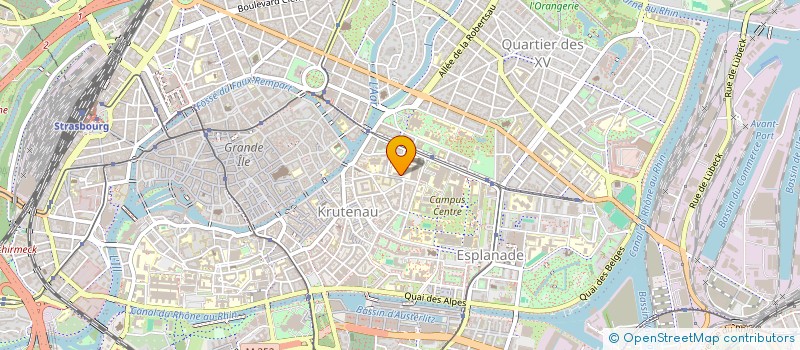 localisation de l'entreprise VALKYR à STRASBOURG