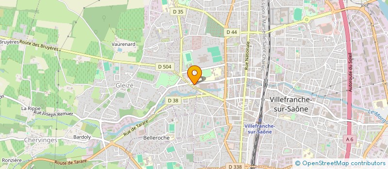 localisation de l'entreprise VALKYRIDE  VILLEFRANCHE-SUR-SAONE