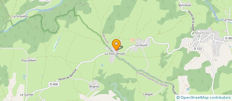 localisation de l'entreprise VALKYRIE WORKSHOP  MONTCEL