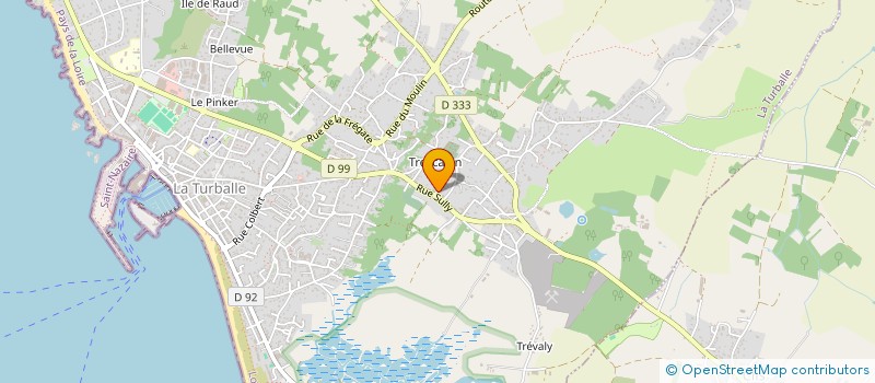 localisation de l'entreprise VALL  LA TURBALLE