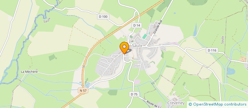 localisation de l'entreprise VALL  VELLEMINFROY