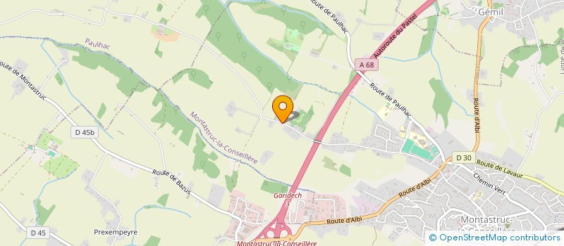 localisation de l'entreprise VALL D'ANEU  TEYSSODE