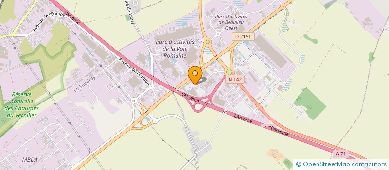 localisation de l'entreprise VALL-FITNESS BOURGES  BOURGES